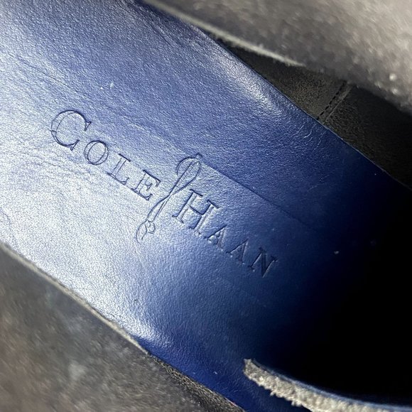 Cole Haan Lunargrand Chukka Boot Suede Mens Size 8 Taupe Tan Pink - Picture 8 of 9